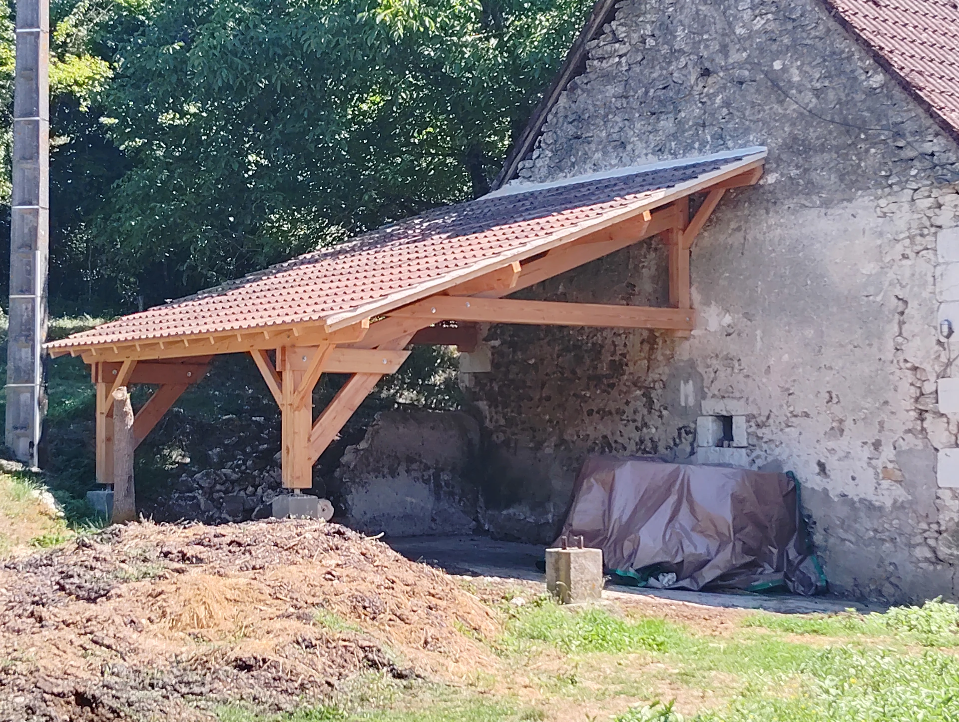 Réalisation Roy Charpente Construction Bois 30