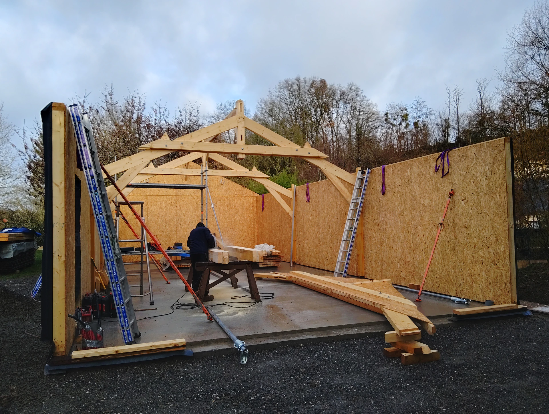 Réalisation Roy Charpente Construction Bois 3