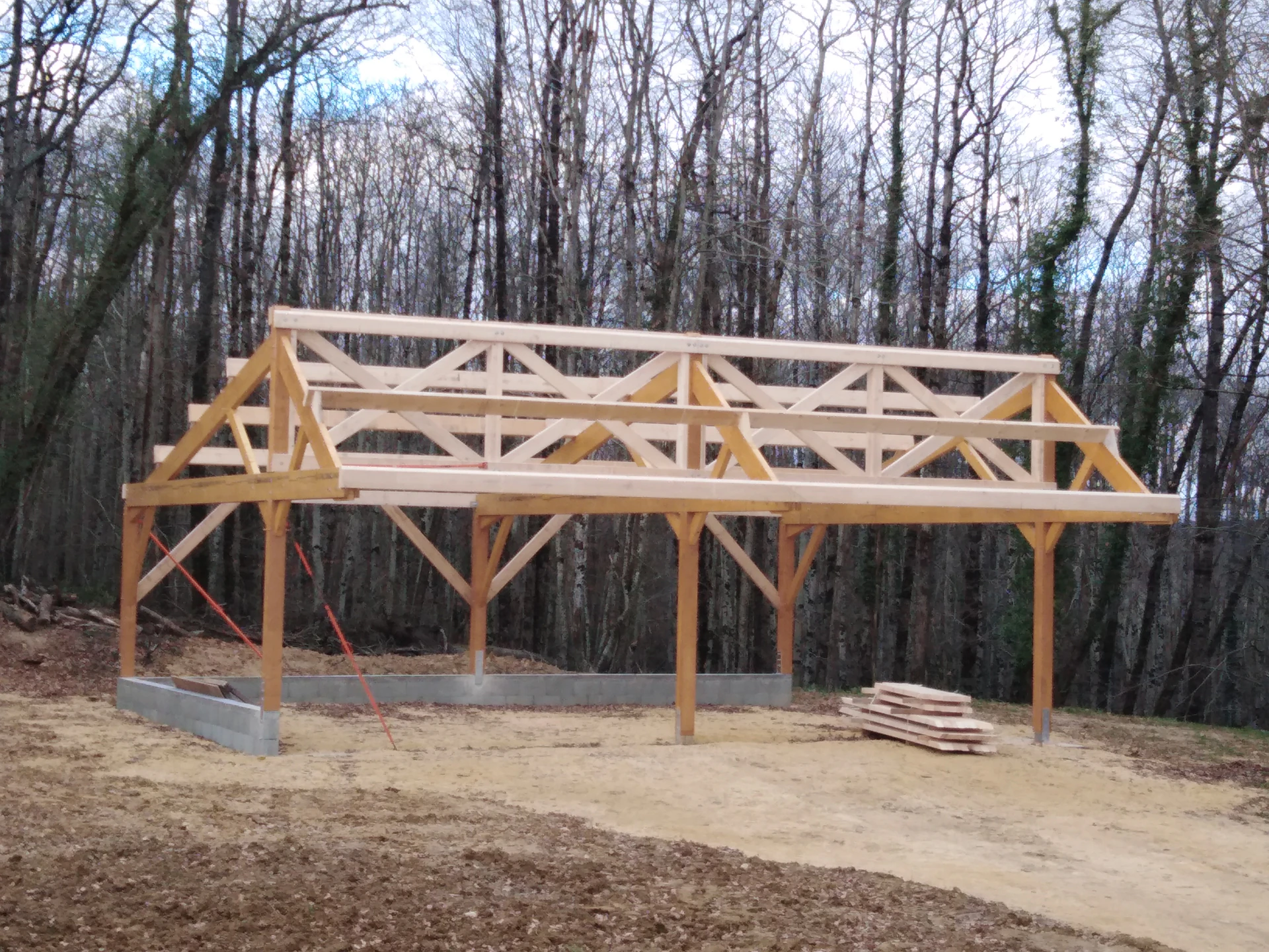 Réalisation Roy Charpente Construction Bois 14